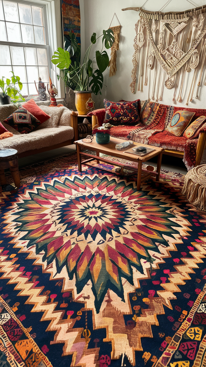 15 Colorful Boho Living Room Ideas to Brighten Your Space