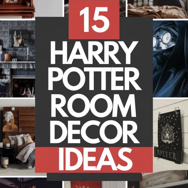15 Harry Potter Room Decor Ideas to Transform Your Space into Hogwarts