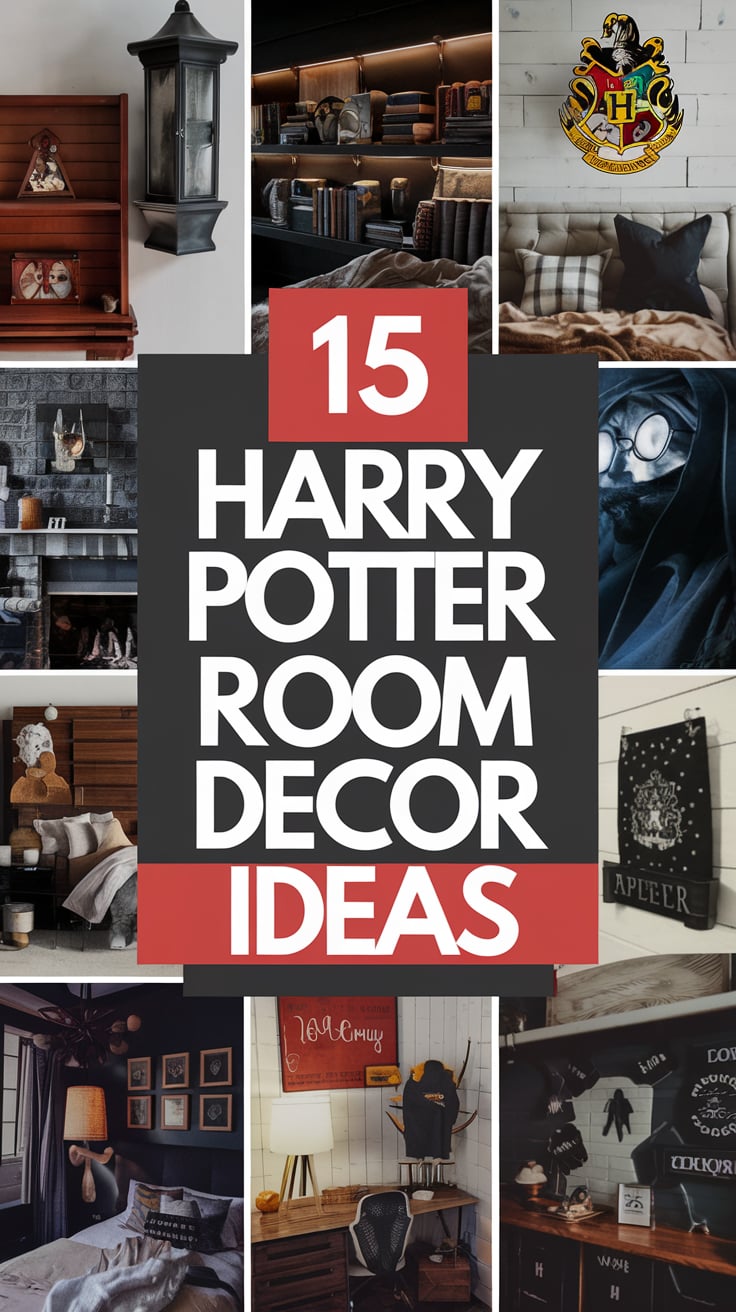 15 Harry Potter Room Decor Ideas to Transform Your Space into Hogwarts
