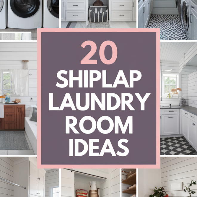15 Shiplap Laundry Room Ideas to Transform Your Space