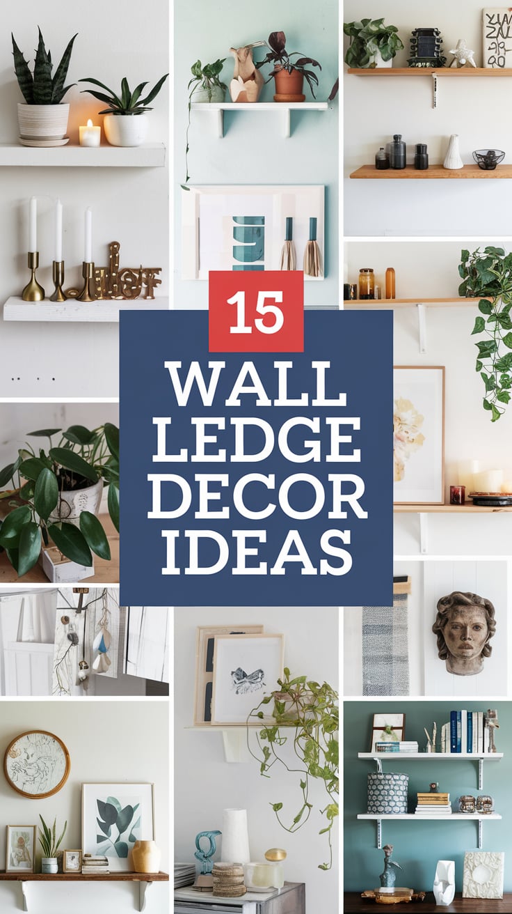 15 Wall Ledge Decor Ideas to Transform Your Space