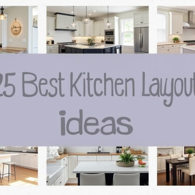 25 Best Kitchen Layout Ideas