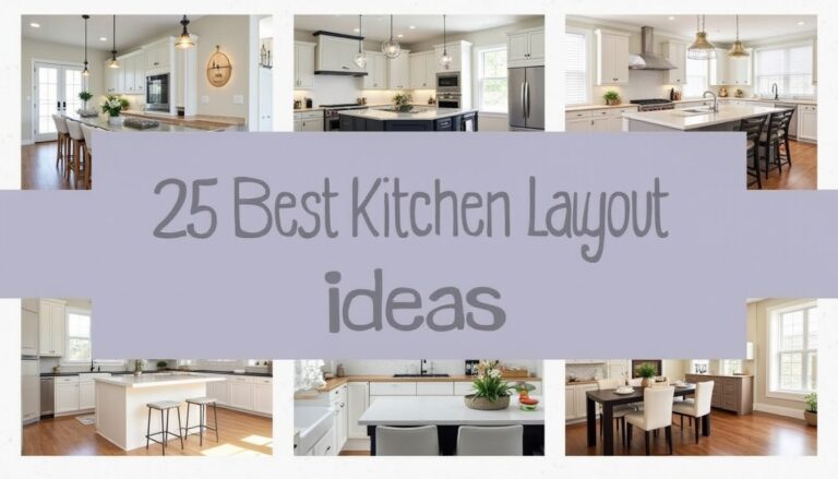 25 Best Kitchen Layout Ideas