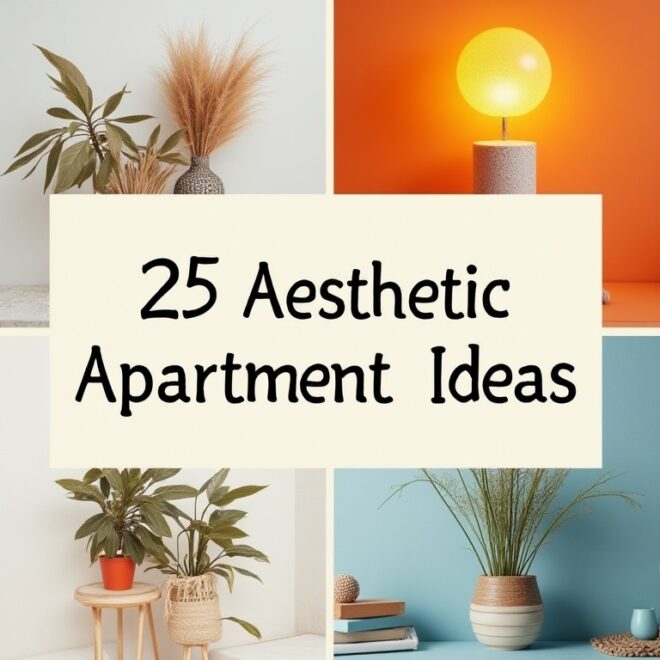 25 Aesthetic Apartment Ideas