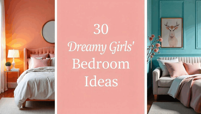 30 Dreamy Girls’ Bedroom Ideas