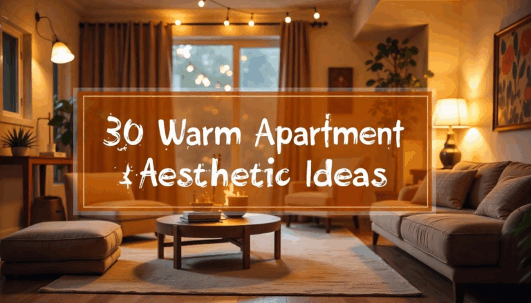 30 Warm Apartment Aesthetic Ideas