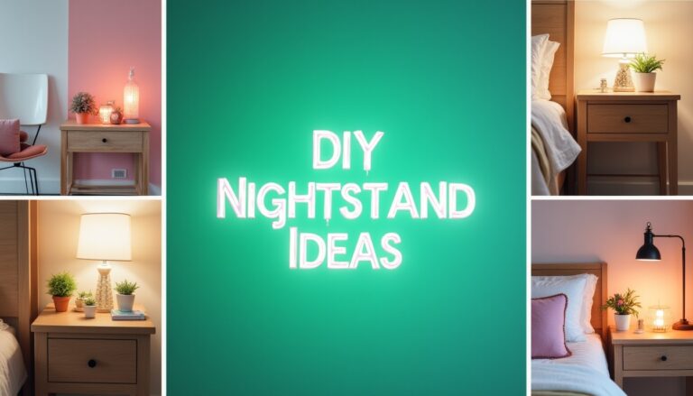 30 DIY Nightstand Ideas