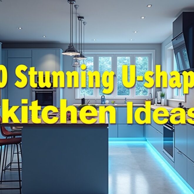 30 Stunning U-Shaped Kitchen Ideas