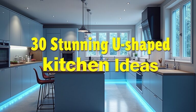 30 Stunning U-Shaped Kitchen Ideas