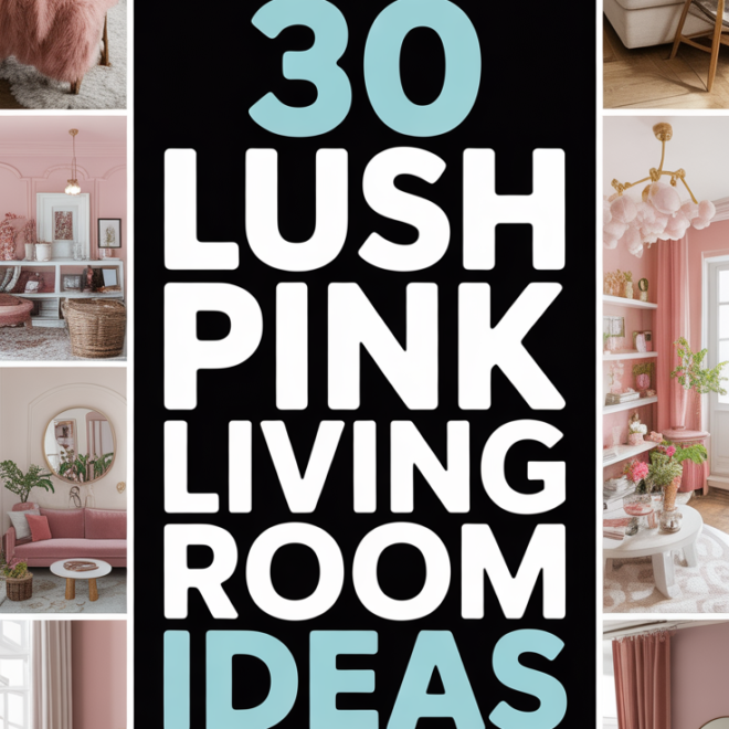 30 Lush Pink Living Room Ideas That Actually Work