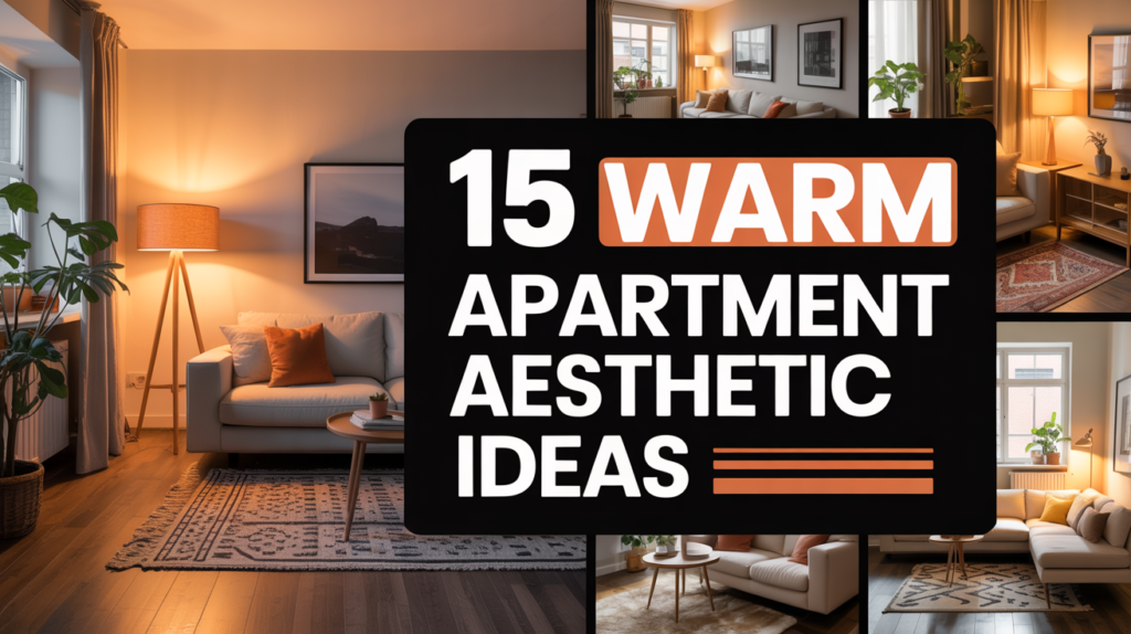 Warm Apartment Aesthetic Ideas