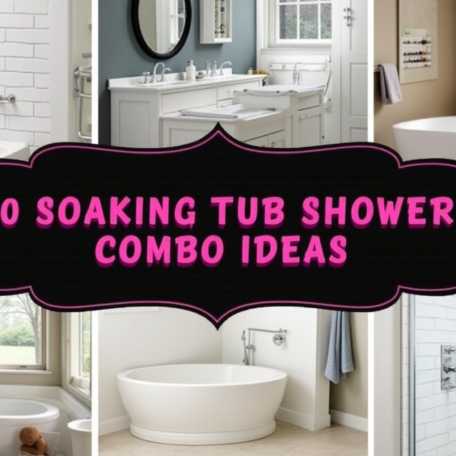 30 Soaking Tub Shower Combo Ideas