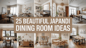25 Beautiful Japandi Dining Room Ideas