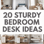 20 Sturdy Bedroom Desk Ideas