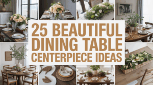 25 Beautiful Dining Table Centerpiece Ideas