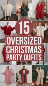 15 Oversized Christmas Party Outfits