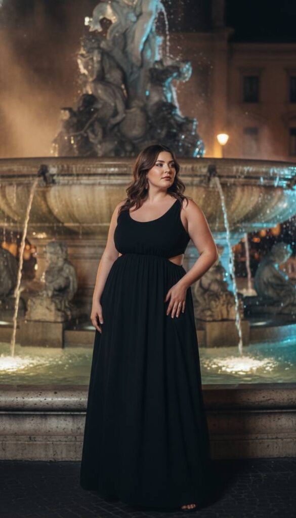 The Strategic Cutout Maxi Dress