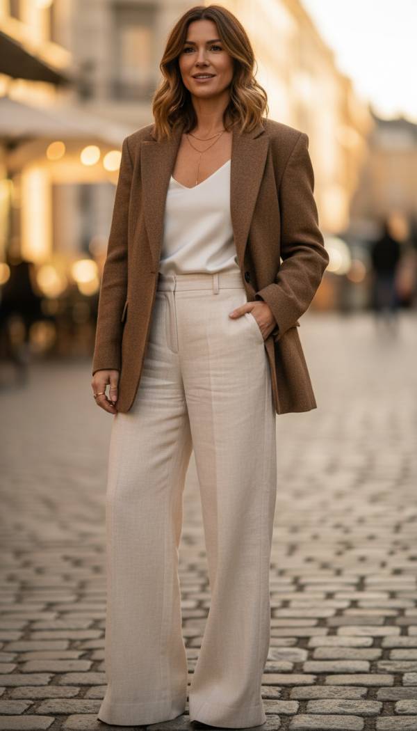 15 Must Have Stylish Brown Blazer Outfits For The Modern Lady