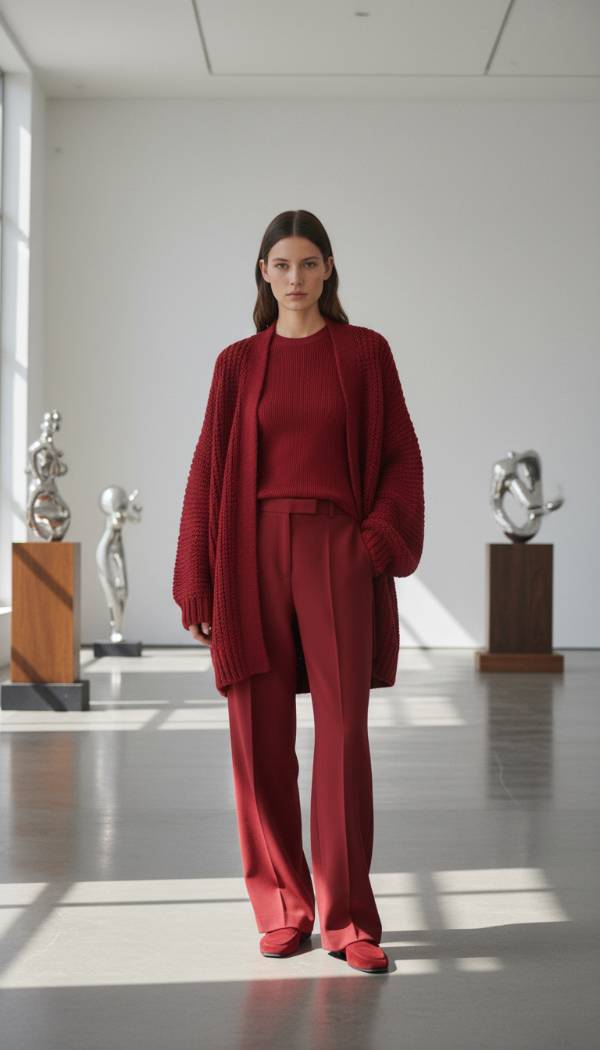 15 Exquisite Red Cardigan Outfits For Ladies: Elevating Your 2024/2025 Wardrobe
