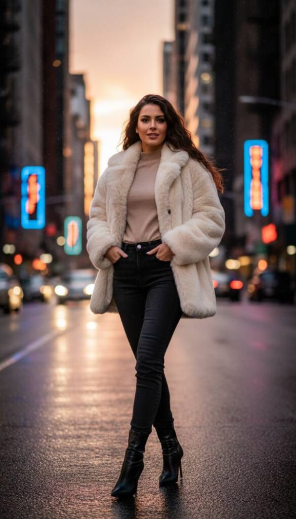 Mob Wife Faux Fur Grandeur