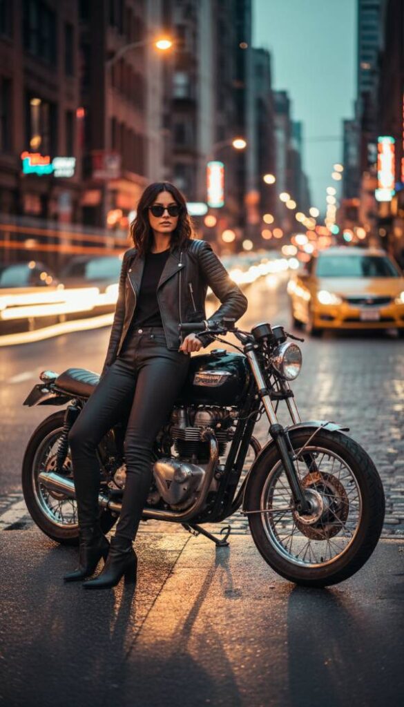 Moto Chic Reimagined Sleekness