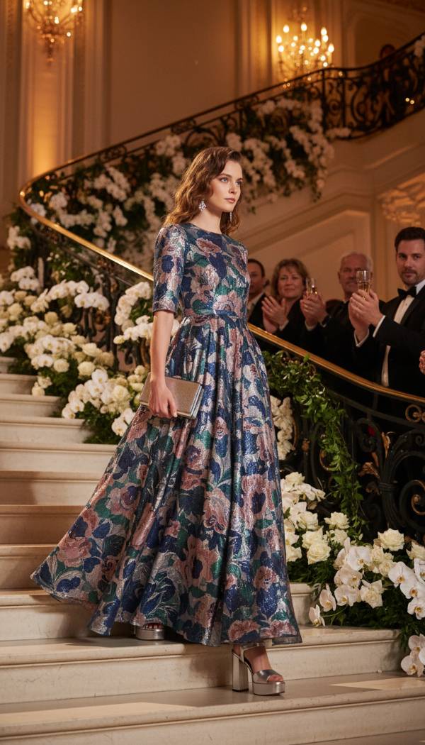 15 Cute Floral Dress Outfits For Ladies