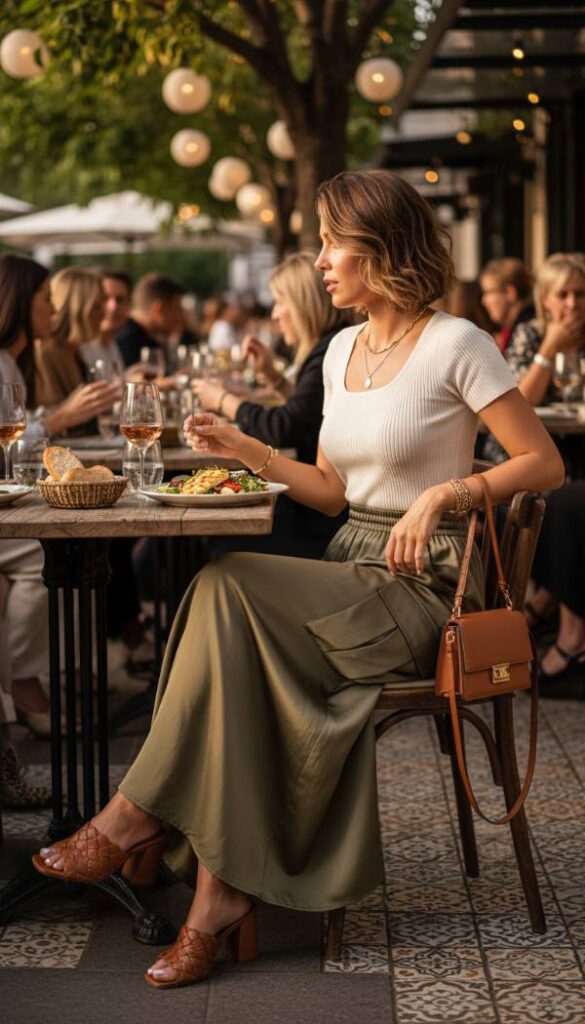 The Elevated Cargo Skirt Ensemble