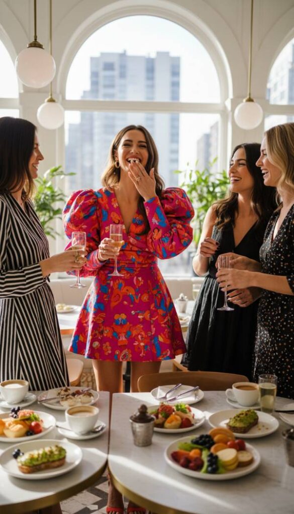 Statement Sleeve Mini Dress