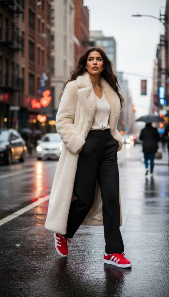 The Opulent Mob Wife Sneaker Statement