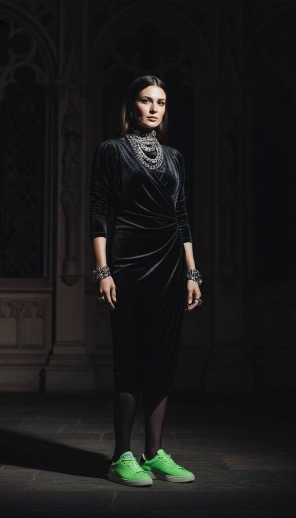 Neo Gothic with a Neon Jolt