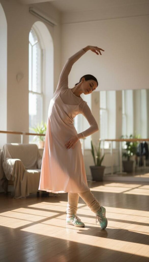 Modern Balletcore with an Athletic Twist