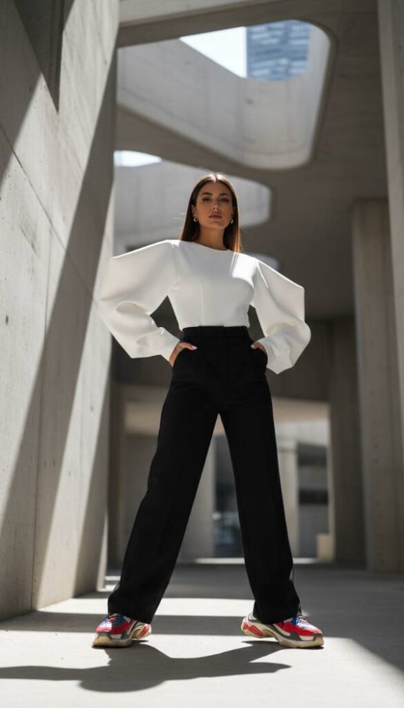 Architectural Silhouette Power Play