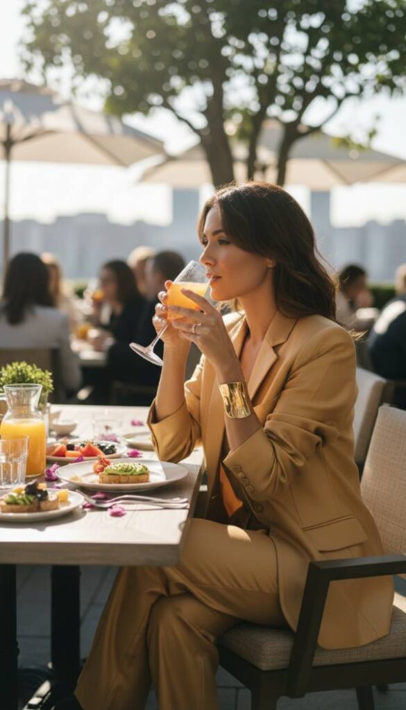 Fluid Satin Trouser Set