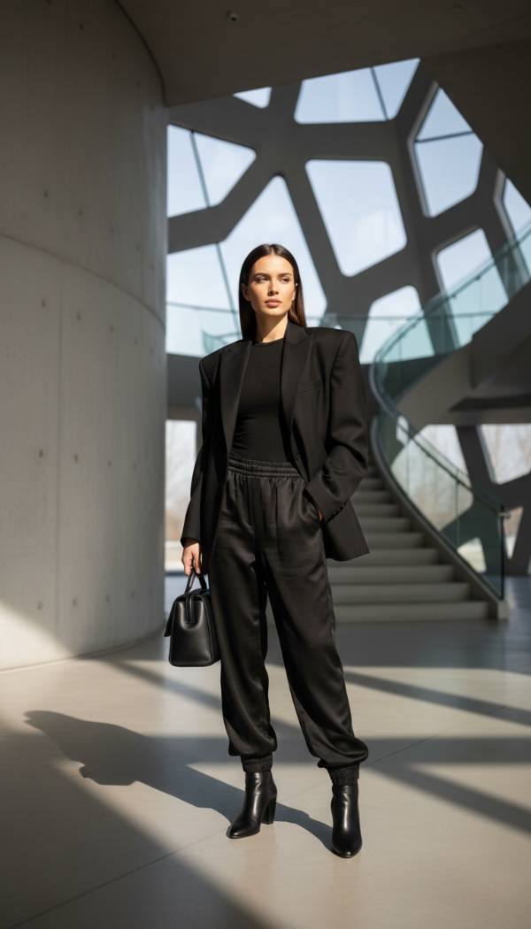 13 Elevated Track Pants Outfit Ideas: A High Fashion Edit