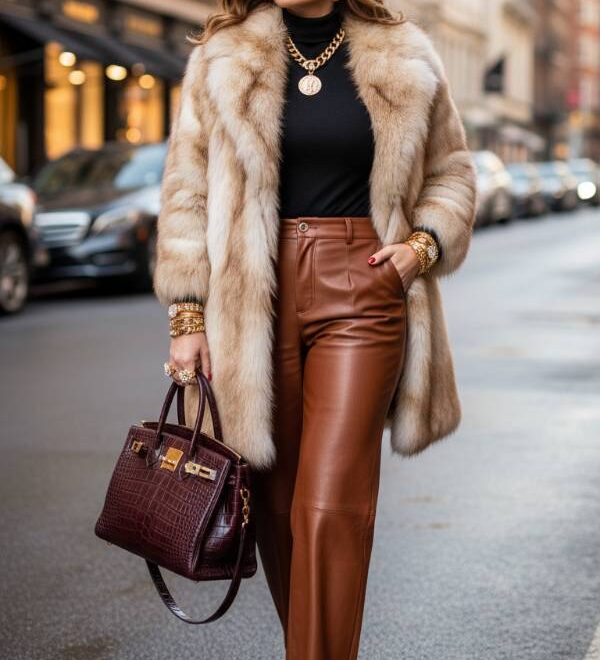 15 Ultra Chic And Stylish Brown Pants Outfits : Elevate Your Wardrobe