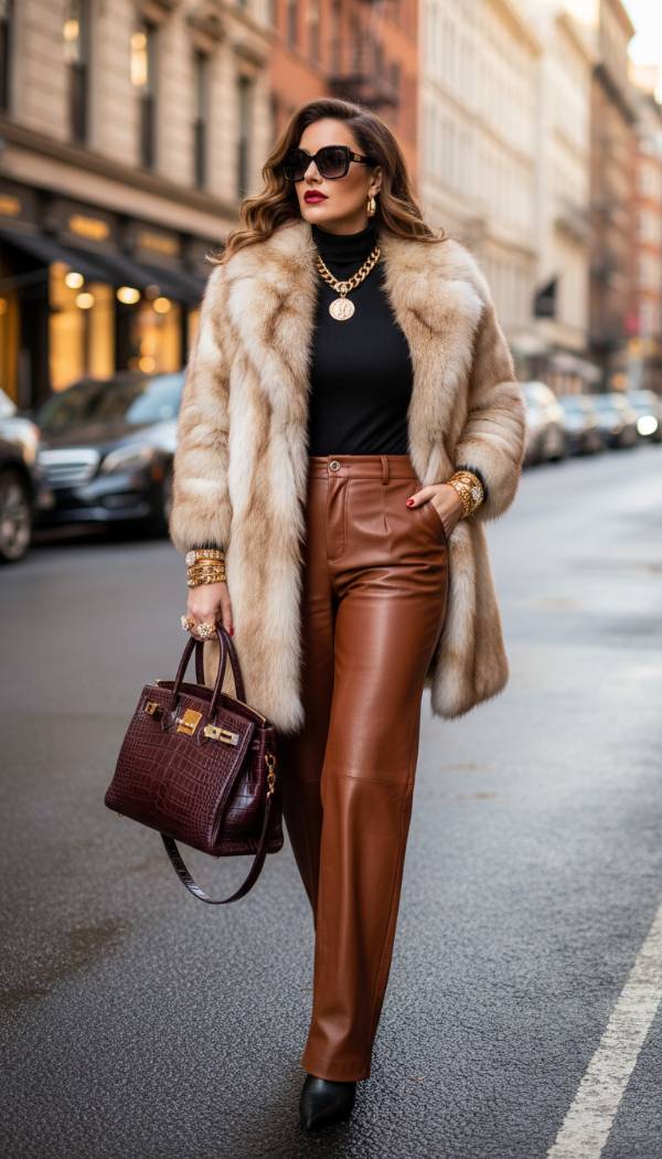 15 Ultra Chic And Stylish Brown Pants Outfits : Elevate Your Wardrobe