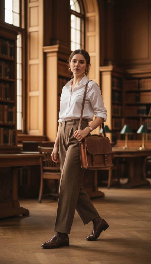 Refined Dark Academia Mood