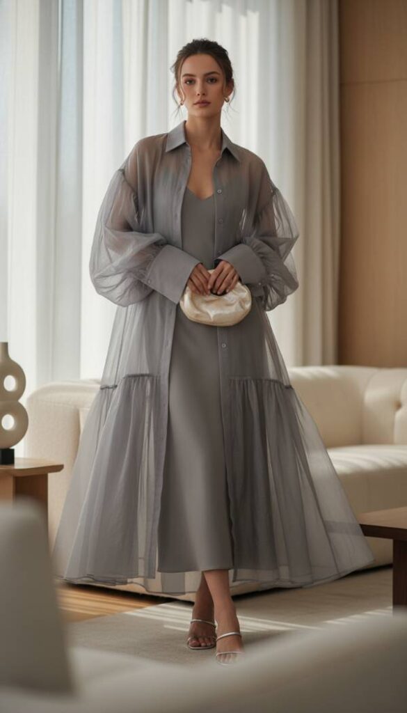 Sheer Organza Transparency