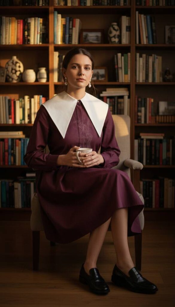 Exaggerated Collar Drama