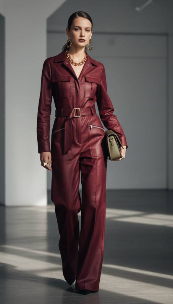 The Utility Inspired Jumpsuit (Luxe Fabric)