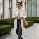 15 Trendy Long And Cropped Puffer Jacket Outfits: A High Fashion Edit