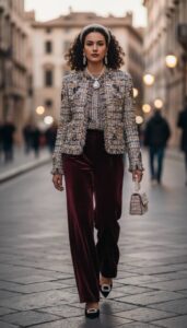 Elevate Your Wardrobe: 15 Classy Tweed Jacket Outfits That Define Sophistication