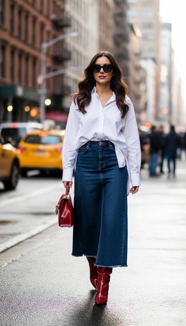 15 Modern Long Skirts Outfits: Elevating Your Sartorial Vision