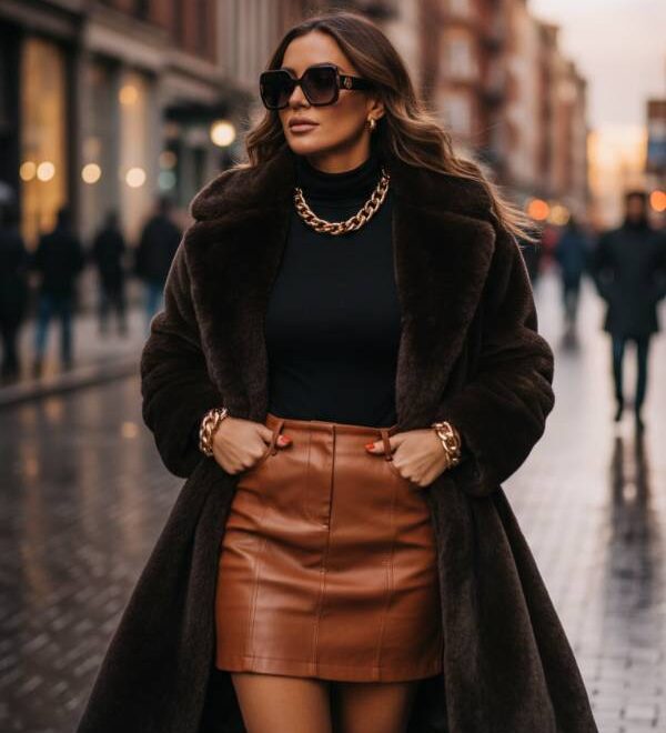Unveiling Chic: The Definitive Guide To Brown Mini Skirt Outfits